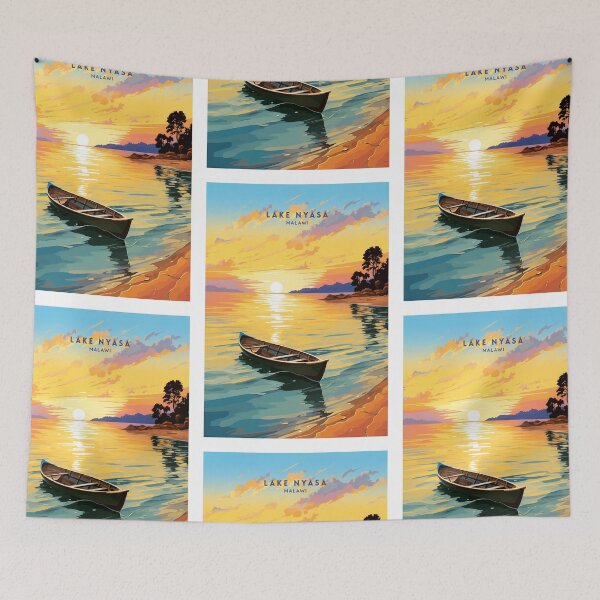 Item preview, Lake Nyasa Malawi Tropical Retreat designed and sold by NeuralVibe.