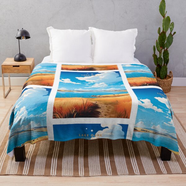 Item preview, Lake Oahe USA Missouri River Reservoir designed and sold by NeuralVibe.