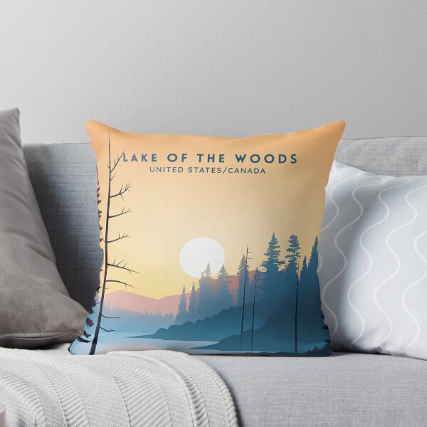 Item preview, Lake of the Woods USA/Canada Angler's Paradise designed and sold by NeuralVibe.