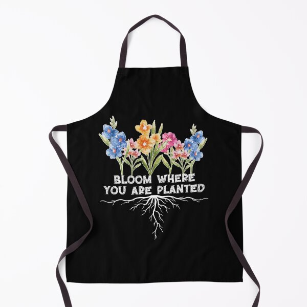 Item preview, Bloom where you are planted - watercolor flowers designed and sold by EvergreenWhimsy.
