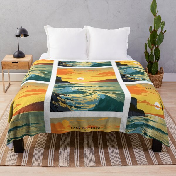 Item preview, Lake Ontario Canada Majestic Views designed and sold by NeuralVibe.