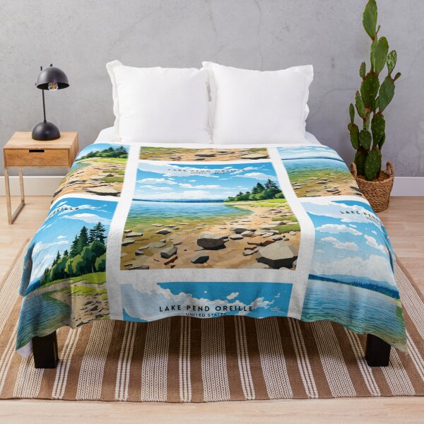 Item preview, Lake Pend Oreille Idaho Deep Waters designed and sold by NeuralVibe.