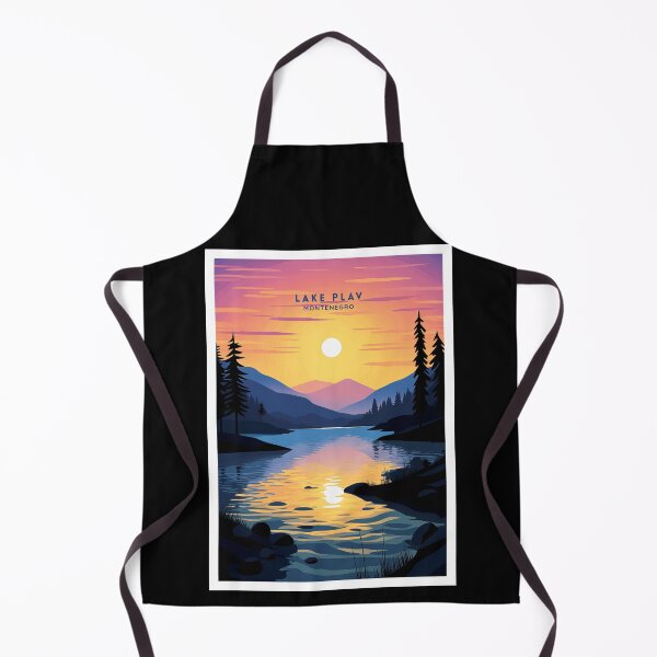 Item preview, Lake Plav Montenegro Alpine Tranquility designed and sold by NeuralVibe.