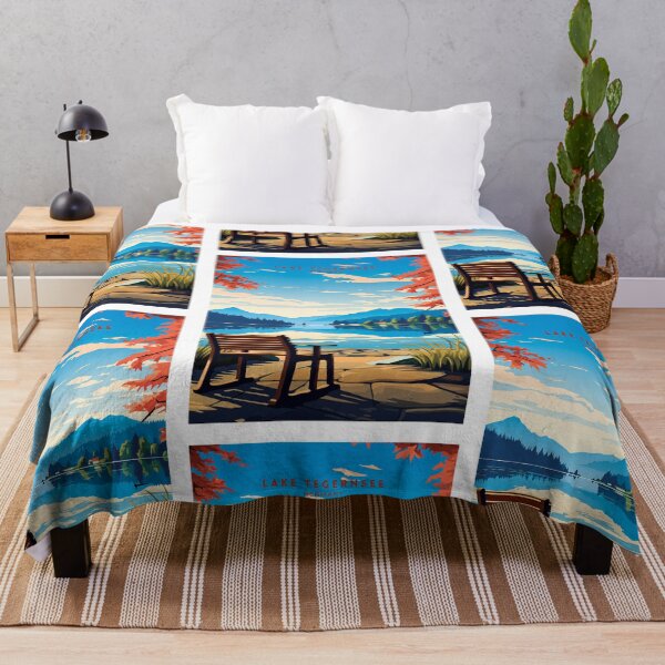 Item preview, Lake Tegernsee Germany Alpine Beauty designed and sold by NeuralVibe.