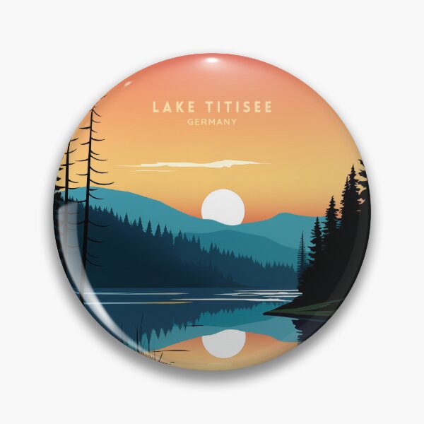 Item preview, Lake Titisee Germany Black Forest Retreat designed and sold by NeuralVibe.