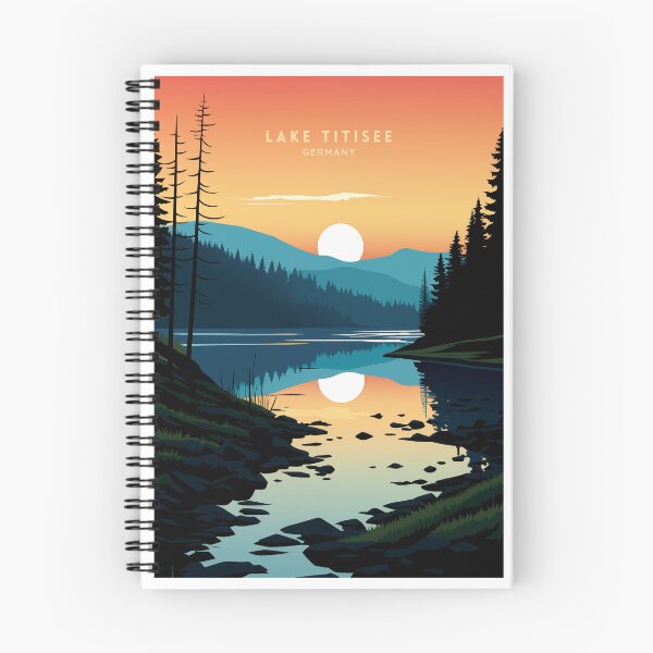 Item preview, Lake Titisee Germany Black Forest Retreat designed and sold by NeuralVibe.