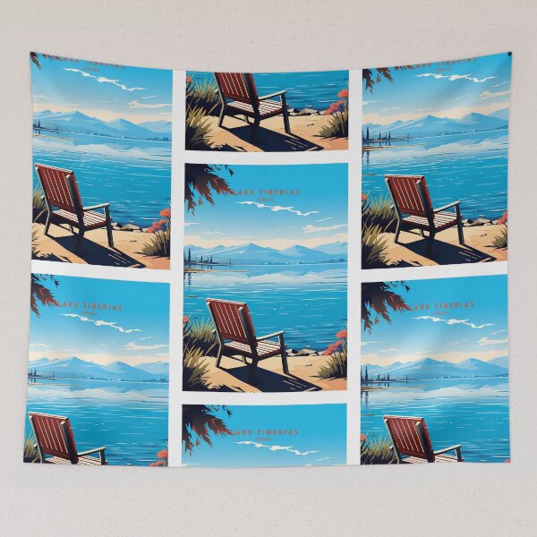 Item preview, Lake Tiberias Israel Sacred Waters designed and sold by NeuralVibe.