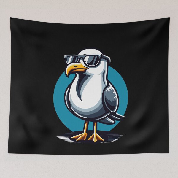 Item preview, Seagull With Sunglasses Costume Summer And Seabirds designed and sold by Dressed For  Duty.