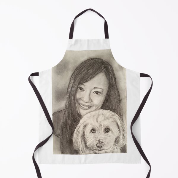 Item preview, Myself and Amber hand drawn in graphite on paper designed and sold by JessicaKeegan.