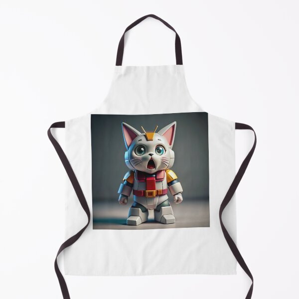 Item preview, Robot Cat in Armor: A Cute and Futuristic Feline designed and sold by supakor.