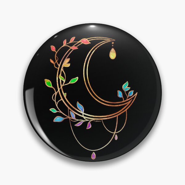 Item preview, Subtle Pride Moon - Rainbow designed and sold by heysoleilart.