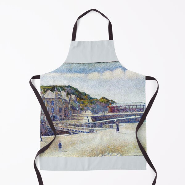 Item preview, Harbour and Guays at Port-en-Bessin Georges Seurat Art designed and sold by ArtUnova.