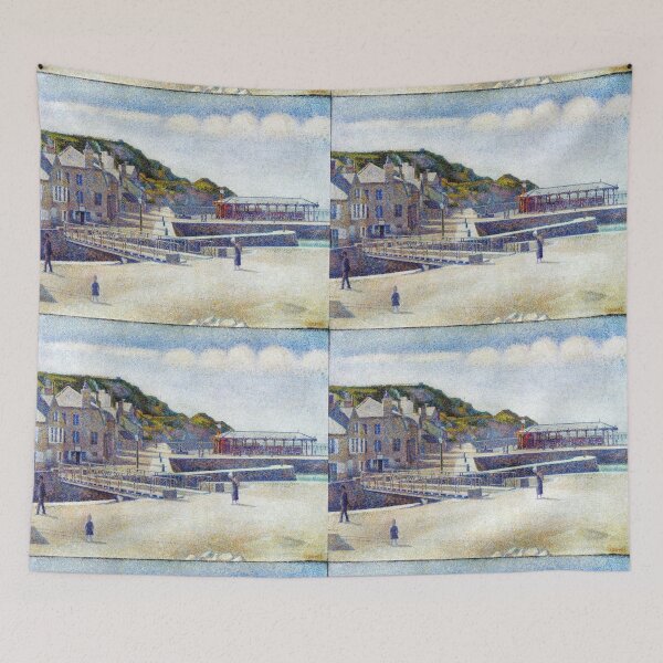 Item preview, Harbour and Guays at Port-en-Bessin Georges Seurat Art designed and sold by ArtUnova.