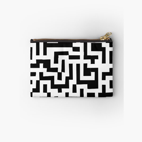 Item preview, maze square, Patterns designed and sold by hookink.
