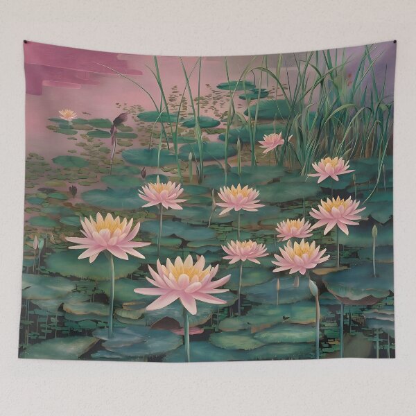 Item preview, Ohara Koson Water Lily designed and sold by Tamas Das.
