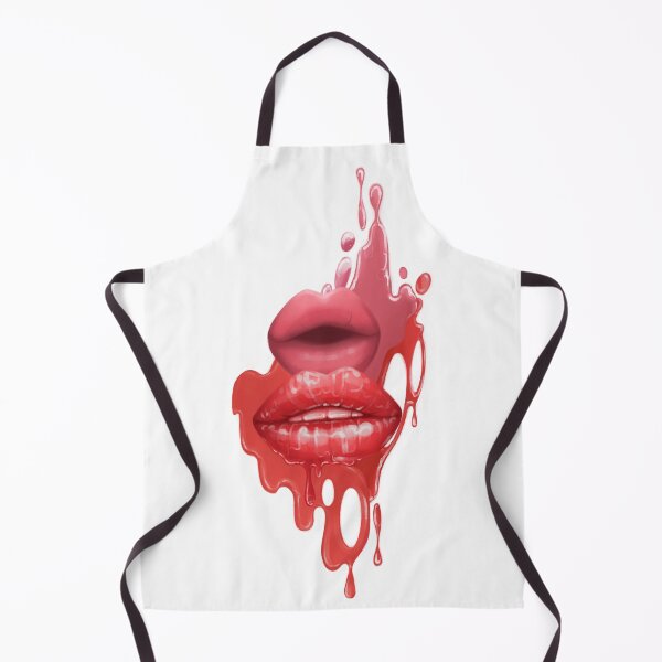 Item preview, Mouths with flowing lipsticks designed and sold by Ekaterina Glazkova.