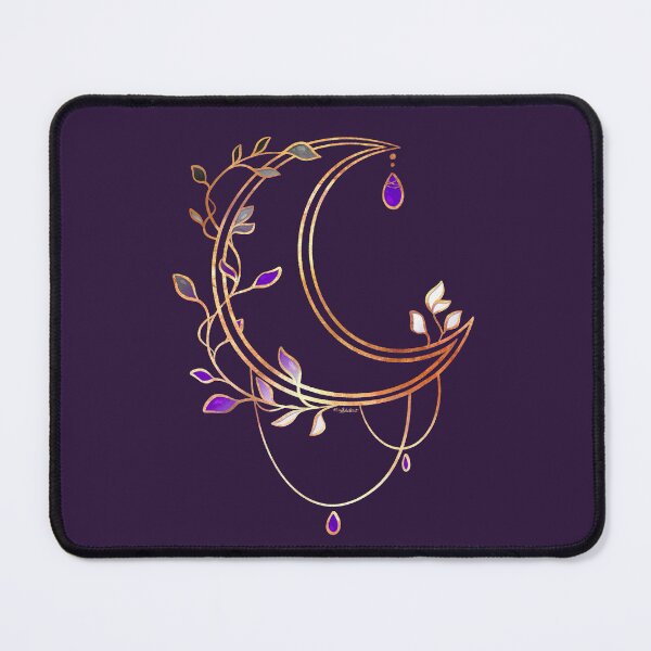 Item preview, Subtle Pride Moon - Asexual/Demisexual designed and sold by heysoleilart.