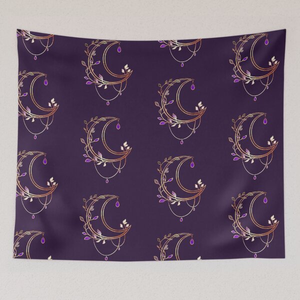 Item preview, Subtle Pride Moon - Asexual/Demisexual designed and sold by heysoleilart.