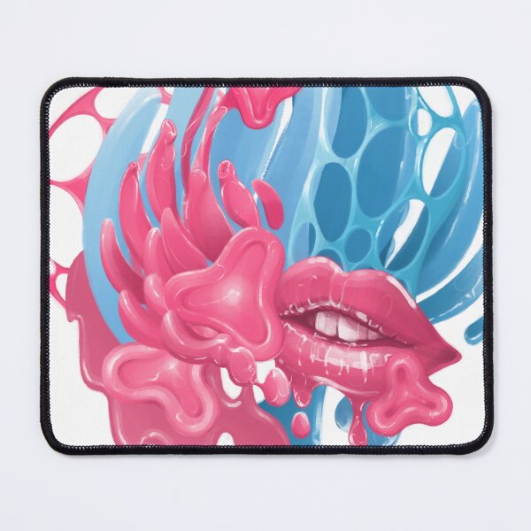 Item preview, Abstract design with lips designed and sold by Ekaterina Glazkova.