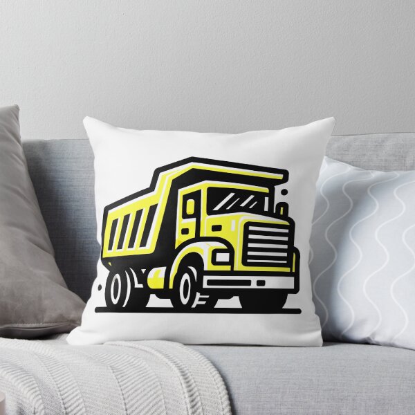 Item preview, Yellow Giant: A Mighty Yellow Dump Truck in Bold Detail designed and sold by SplashTastic.