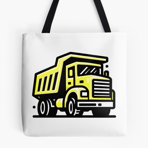 Item preview, Yellow Giant: A Mighty Yellow Dump Truck in Bold Detail designed and sold by SplashTastic.