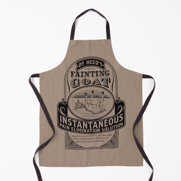 Item preview, Fainting Goat Pain Solution in Black designed and sold by Radial Designs.