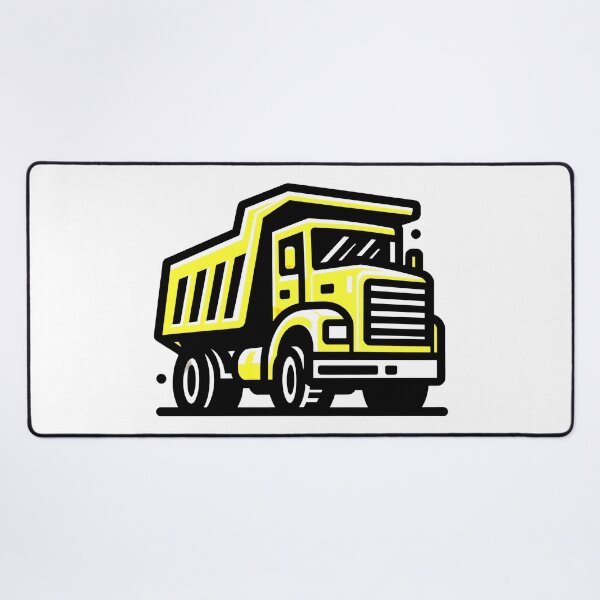 Item preview, Yellow Giant: A Mighty Yellow Dump Truck in Bold Detail designed and sold by SplashTastic.