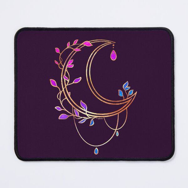 Item preview, Subtle Pride Moon - Bisexual designed and sold by heysoleilart.