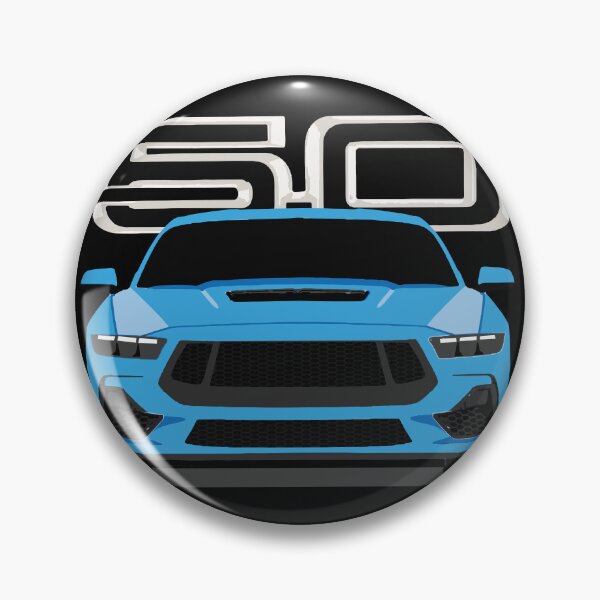 Item preview, 7th gen COYOTE s650 dark horse Mustang GT 5.0L V8 grabber blue designed and sold by cowtownCOWBOY.