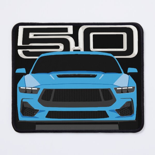 Item preview, 7th gen COYOTE s650 dark horse Mustang GT 5.0L V8 grabber blue designed and sold by cowtownCOWBOY.