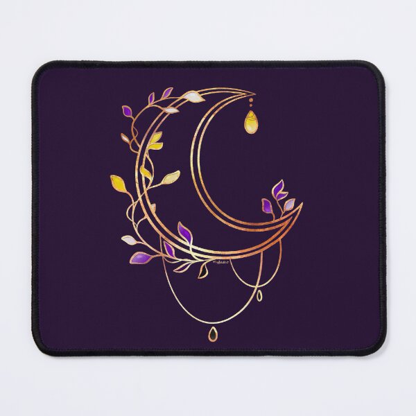 Item preview, Subtle Pride Moon - Non-Binary designed and sold by heysoleilart.