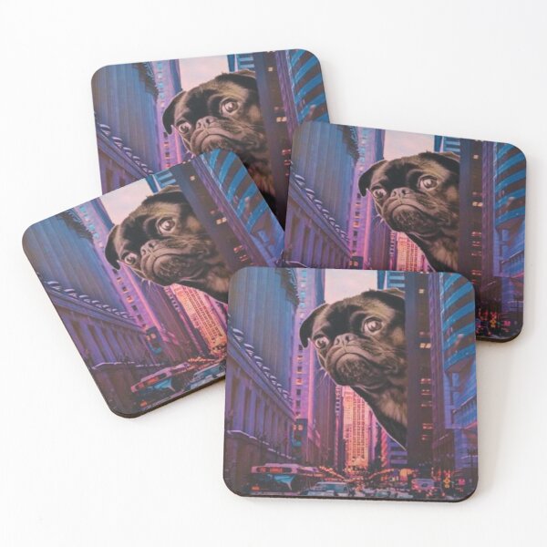 Item preview, Pug in the City designed and sold by Grind107.
