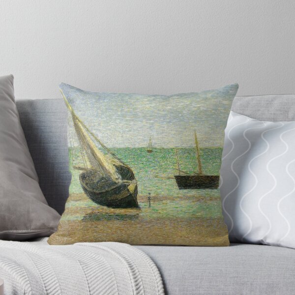 Item preview, Low Tide at Grandcamp Georges Seurat painting designed and sold by ArtUnova.