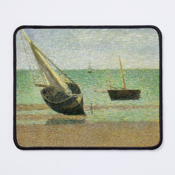 Item preview, Low Tide at Grandcamp Georges Seurat painting designed and sold by ArtUnova.