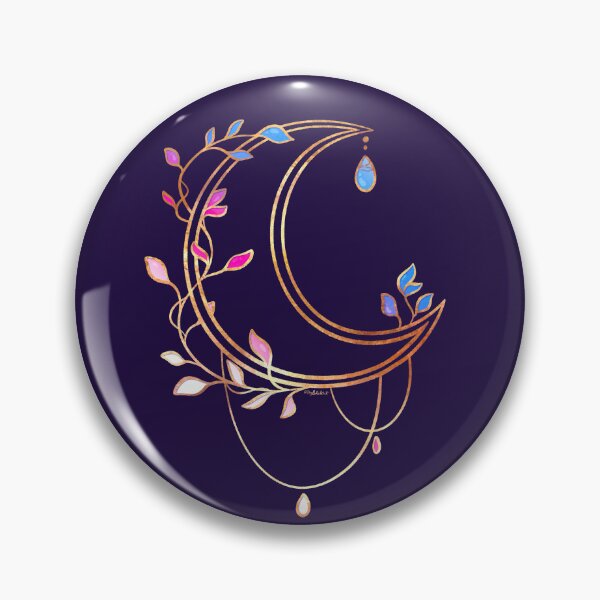 Item preview, Subtle Pride Moon - Transgender designed and sold by heysoleilart.