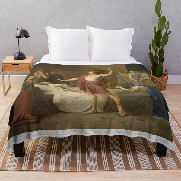 Item preview, Achilles Lamenting the Death of Patroclus  designed and sold by jillallenn.