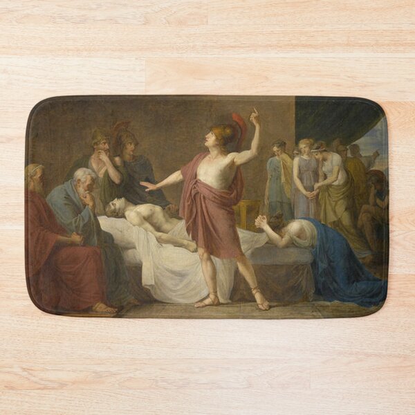 Item preview, Achilles Lamenting the Death of Patroclus  designed and sold by jillallenn.