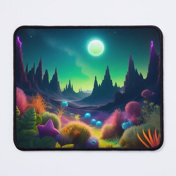 Item preview, Colourful fantasy landscape designed and sold by Rocklights.