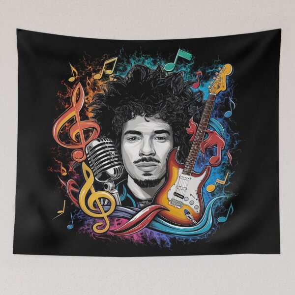 Item preview, Caparezza musica ragattzi designed and sold by Ajax90.