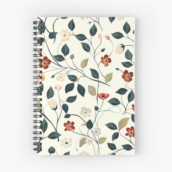 Item preview, Floral Pattern 5 flowers design designed and sold by LD ART.