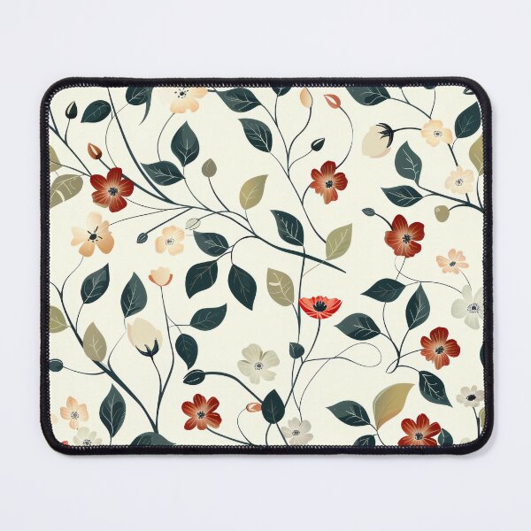 Item preview, Floral Pattern 5 flowers design designed and sold by LD ART.