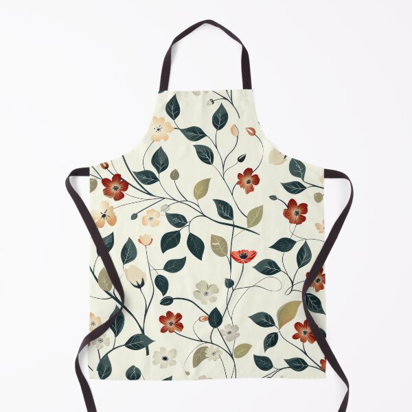 Item preview, Floral Pattern 5 flowers design designed and sold by LD ART.
