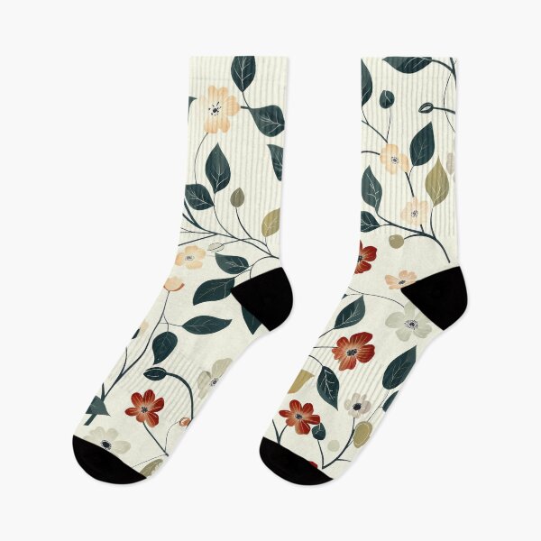 Item preview, Floral Pattern 5 flowers design designed and sold by LD ART.