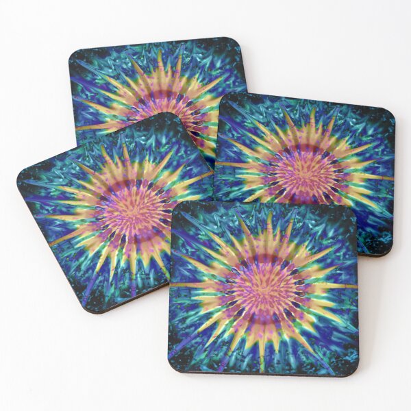 Item preview, Tie Dye Star Burst Trippy psychedelic sun designed and sold by AuroraXGreen.