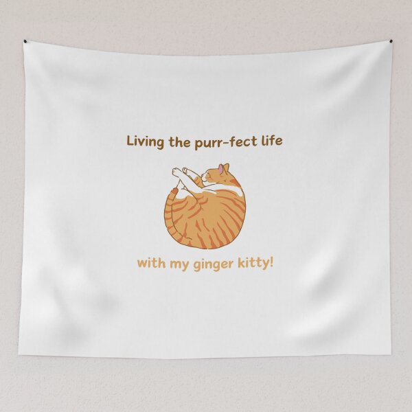 Item preview, Cute Funny Orange Cat Laying designed and sold by Coldhand34.