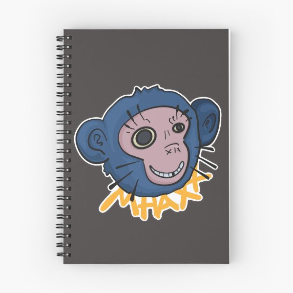 Item preview, Monkey blue sticker designed and sold by Mhaxx Artwork.