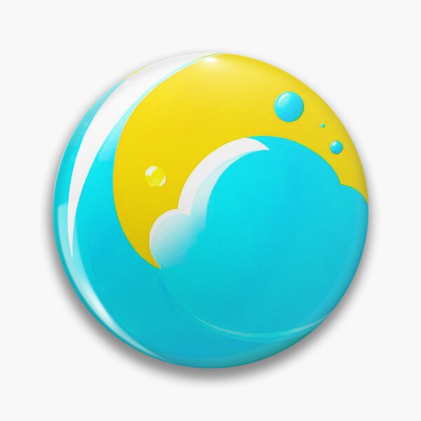 Item preview, Sunny Bubble: Cloud and Sun Encapsulated designed and sold by GrizzlyCollective.