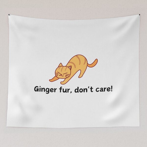 Item preview, Cute Funny Orange Ginger Cat  designed and sold by Coldhand34.
