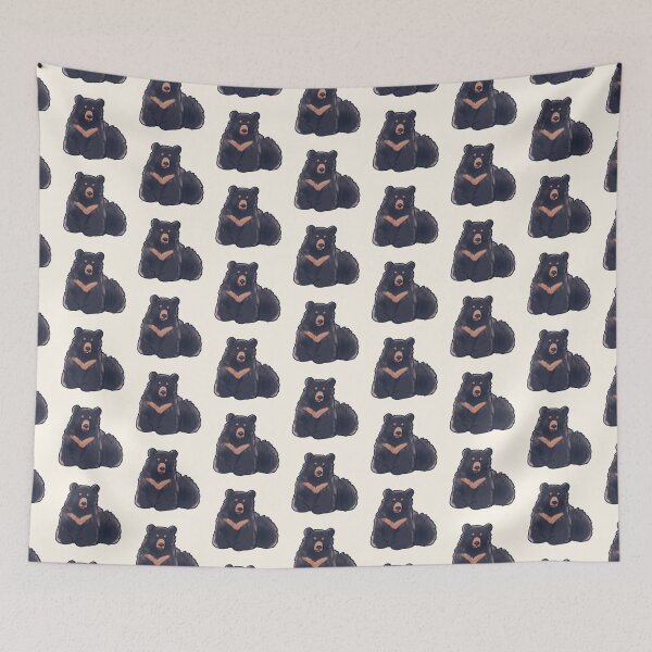 Item preview, Black bear illustration  designed and sold by Artofmayara.