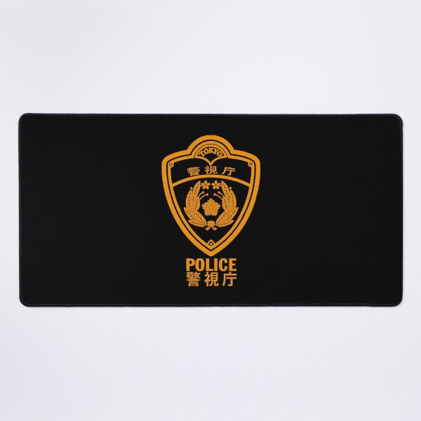 Item preview, JAPAN Iu POLICE DEPARTMENT UNITED STATES designed and sold by miyazdesignart.